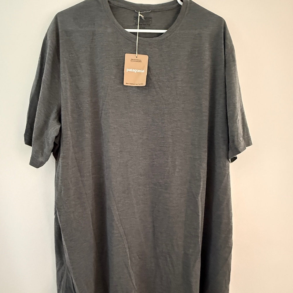 Patagonia Men's Charcoal Short Sleeve Tee